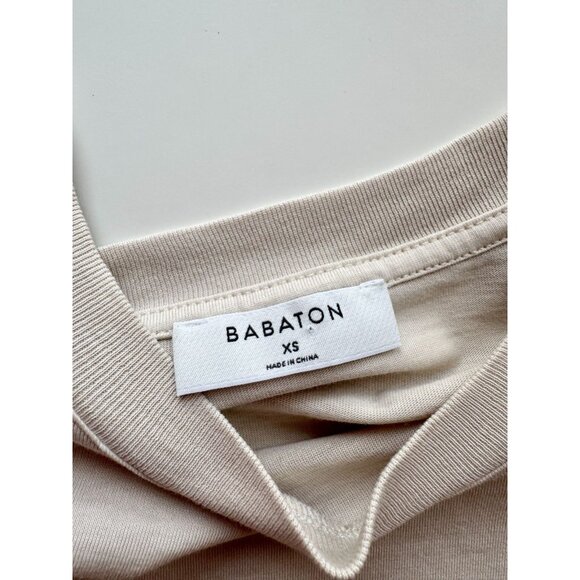 Lot of 3 Aritzia BABATON Size XS Tops - Headline & Gonzalo T-Shirt, White Tank - Picture 6 of 16